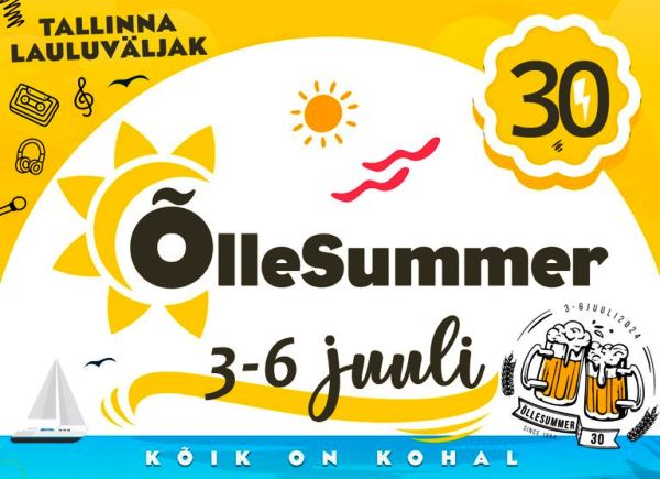 Meelelahutusfestival Õllesummer toimub Tallinna lauluväljakul 3.–6. juulini 2024.