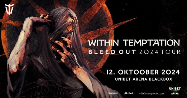 Hollandi smfooniline metalbnd Within Temptation esineb 12.oktoobril Unibet Arena Blackboxis