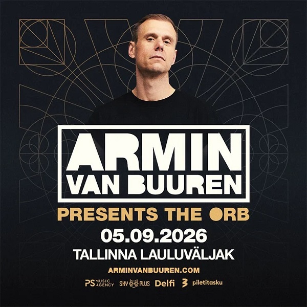 5. septembril astub Tallinna Lauluvljakul rahva ette globaalne DJ-superstaar Armin van Buuren.