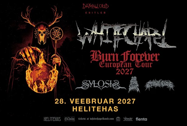 Ameerika deathcore�i tippnimi Whitechapel esineb esmakordselt Tallinnas